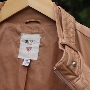 Guess faux leather jacket